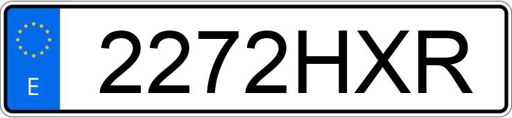 Numer rejestracyjny 2272HXR posiada NISSAN QASHQAI Numer rejestracyjny 2272HXR posiada NISSAN QASHQAI