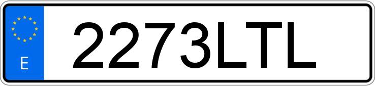 Numer rejestracyjny 2273LTL posiada MERCEDES GLA (247)