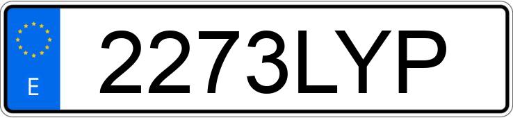 Numer rejestracyjny 2273LYP posiada MERCEDES A (177) Numer rejestracyjny 2273LYP posiada MERCEDES A (177)