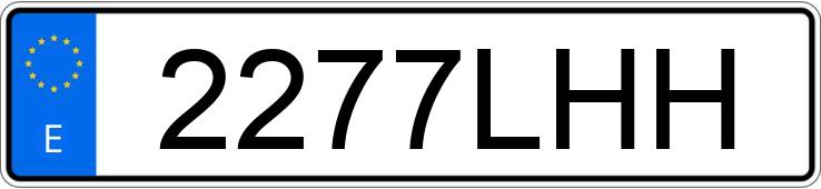 Numer rejestracyjny 2277LHH posiada RENAULT KANGOO Numer rejestracyjny 2277LHH posiada RENAULT KANGOO