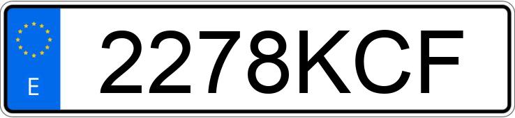 Numer rejestracyjny 2278KCF posiada NISSAN X-TRAIL