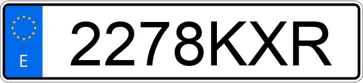 Numer rejestracyjny 2278KXR posiada VOLKSWAGEN CRAFTER Numer rejestracyjny 2278KXR posiada VOLKSWAGEN CRAFTER