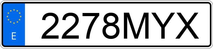 Numer rejestracyjny 2278MYX posiada RENAULT CAPTUR