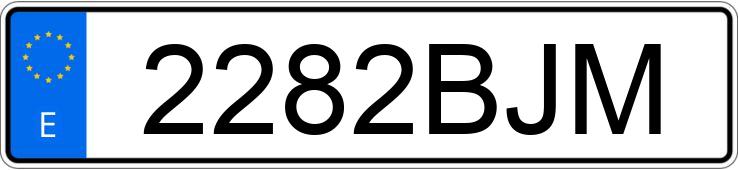 Numer rejestracyjny 2282BJM posiada AUDI A4 Numer rejestracyjny 2282BJM posiada AUDI A4