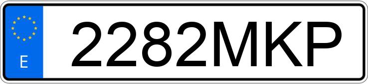 Numer rejestracyjny 2282MKP posiada SEAT ARONA