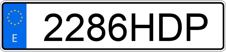 Numer rejestracyjny 2286HDP posiada CHEVROLET-GM CRUZE Numer rejestracyjny 2286HDP posiada CHEVROLET-GM CRUZE