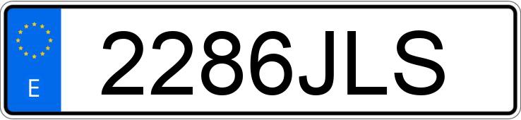 Numer rejestracyjny 2286JLS posiada OPEL CORSA