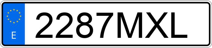 Numer rejestracyjny 2287MXL posiada BMW X1 Numer rejestracyjny 2287MXL posiada BMW X1