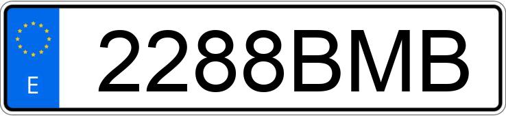 Numer rejestracyjny 2288BMB posiada MERCEDES ACTROS Numer rejestracyjny 2288BMB posiada MERCEDES ACTROS