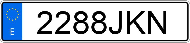 Numer rejestracyjny 2288JKN posiada OPEL ASTRA Numer rejestracyjny 2288JKN posiada OPEL ASTRA