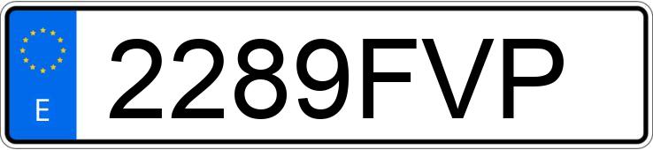 Numer rejestracyjny 2289FVP posiada MINI MINI Numer rejestracyjny 2289FVP posiada MINI MINI