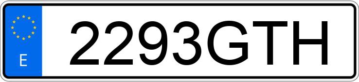 Numer rejestracyjny 2293GTH posiada MERCEDES C 180 (202)