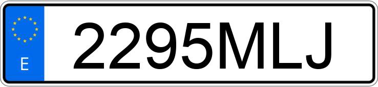 Numer rejestracyjny 2295MLJ posiada KTM ENDURO 250