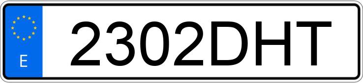 Numer rejestracyjny 2302DHT posiada RENAULT MEGANE