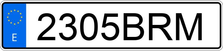 Numer rejestracyjny 2305BRM posiada RENAULT MEGANE Numer rejestracyjny 2305BRM posiada RENAULT MEGANE