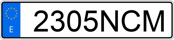 Numer rejestracyjny 2305NCM posiada CITROEN C3 AIRCROSS