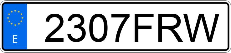 Numer rejestracyjny 2307FRW posiada CHEVROLET-GM MATIZ Numer rejestracyjny 2307FRW posiada CHEVROLET-GM MATIZ