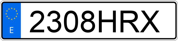 Numer rejestracyjny 2308HRX posiada RENAULT MEGANE Numer rejestracyjny 2308HRX posiada RENAULT MEGANE