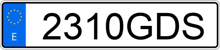 Numer rejestracyjny 2310GDS posiada OPEL CORSA Numer rejestracyjny 2310GDS posiada OPEL CORSA