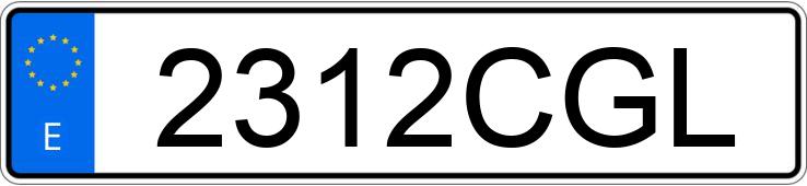 Numer rejestracyjny 2312CGL posiada MERCEDES M (163-164)