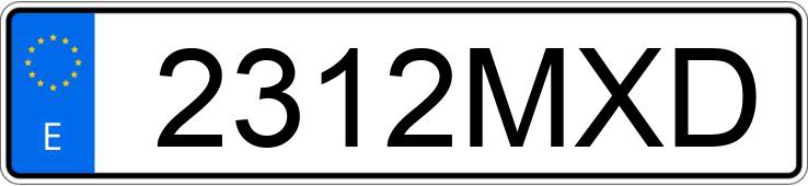 Numer rejestracyjny 2312MXD posiada KIA NIRO Numer rejestracyjny 2312MXD posiada KIA NIRO