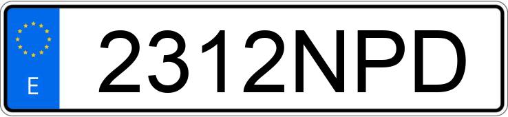 Numer rejestracyjny 2312NPD posiada HONDA CR-V 2.0 I-MMD ELEGANCE 4X2