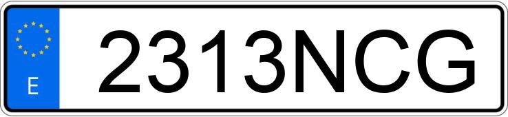 Numer rejestracyjny 2313NCG posiada HYUNDAI IONIQ 5