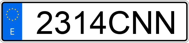 Numer rejestracyjny 2314CNN posiada RENAULT MEGANE