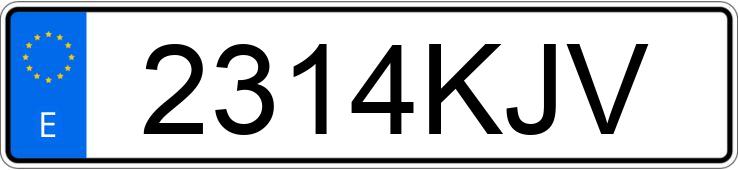 Numer rejestracyjny 2314KJV posiada KIA RIO Numer rejestracyjny 2314KJV posiada KIA RIO