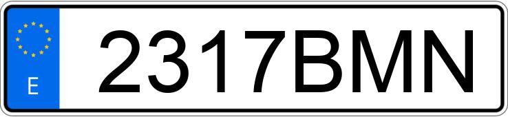 Numer rejestracyjny 2317BMN posiada KIA CARNIVAL