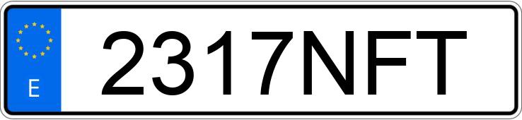 Numer rejestracyjny 2317NFT posiada HYUNDAI IONIQ 5 Numer rejestracyjny 2317NFT posiada HYUNDAI IONIQ 5