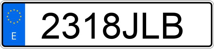 Numer rejestracyjny 2318JLB posiada RENAULT CLIO Numer rejestracyjny 2318JLB posiada RENAULT CLIO