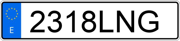 Numer rejestracyjny 2318LNG posiada PEUGEOT 208