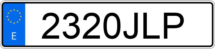 Numer rejestracyjny 2320JLP posiada RENAULT KADJAR