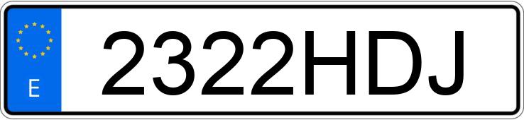 Numer rejestracyjny 2322HDJ posiada RENAULT GRAND KANGOO Numer rejestracyjny 2322HDJ posiada RENAULT GRAND KANGOO