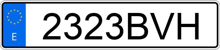 Numer rejestracyjny 2323BVH posiada MERCEDES VITO Numer rejestracyjny 2323BVH posiada MERCEDES VITO