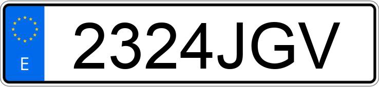 Numer rejestracyjny 2324JGV posiada AUDI A3 SPORTBACK Numer rejestracyjny 2324JGV posiada AUDI A3 SPORTBACK