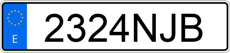 Numer rejestracyjny 2324NJB posiada MERCEDES GLC (254) Numer rejestracyjny 2324NJB posiada MERCEDES GLC (254)