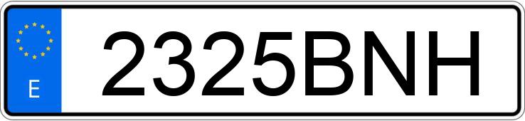 Numer rejestracyjny 2325BNH posiada SUZUKI IGNIS