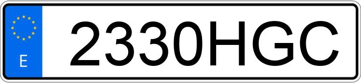 Numer rejestracyjny 2330HGC posiada VOLKSWAGEN GOLF Numer rejestracyjny 2330HGC posiada VOLKSWAGEN GOLF