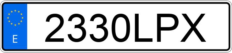 Numer rejestracyjny 2330LPX posiada MERCEDES E (238)