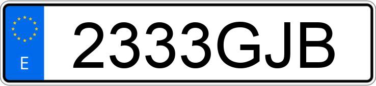 Numer rejestracyjny 2333GJB posiada SEAT ALTEA Numer rejestracyjny 2333GJB posiada SEAT ALTEA