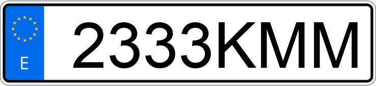 Numer rejestracyjny 2333KMM posiada ALFA ROMEO GIULIA Numer rejestracyjny 2333KMM posiada ALFA ROMEO GIULIA