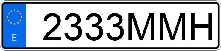 Numer rejestracyjny 2333MMH posiada LAND ROVER RANGE ROVER VELAR