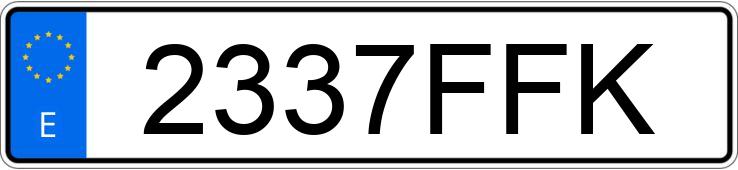 Numer rejestracyjny 2337FFK posiada TOYOTA YARIS Numer rejestracyjny 2337FFK posiada TOYOTA YARIS