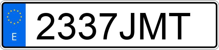 Numer rejestracyjny 2337JMT posiada VOLKSWAGEN PASSAT Numer rejestracyjny 2337JMT posiada VOLKSWAGEN PASSAT