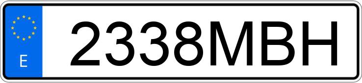 Numer rejestracyjny 2338MBH posiada KIA STONIC Numer rejestracyjny 2338MBH posiada KIA STONIC