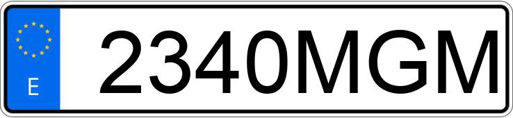 Numer rejestracyjny 2340MGM posiada AUDI E-TRON GT Numer rejestracyjny 2340MGM posiada AUDI E-TRON GT