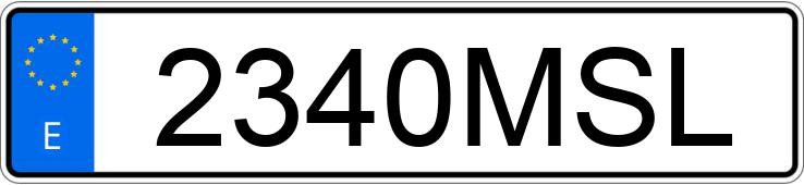 Numer rejestracyjny 2340MSL posiada MERCEDES CLA (118) 200 7G-DCT