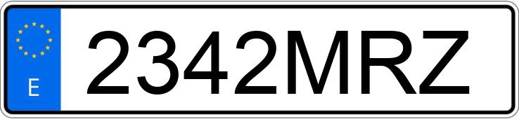 Numer rejestracyjny 2342MRZ posiada MERCEDES E (238) Numer rejestracyjny 2342MRZ posiada MERCEDES E (238)